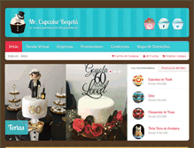 Tablet Screenshot of mr-cupcake.com